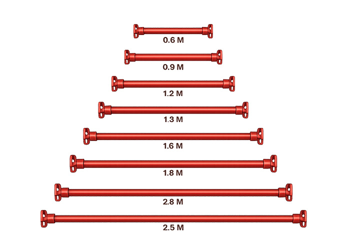 Cuplock Ledgers / Horizontals